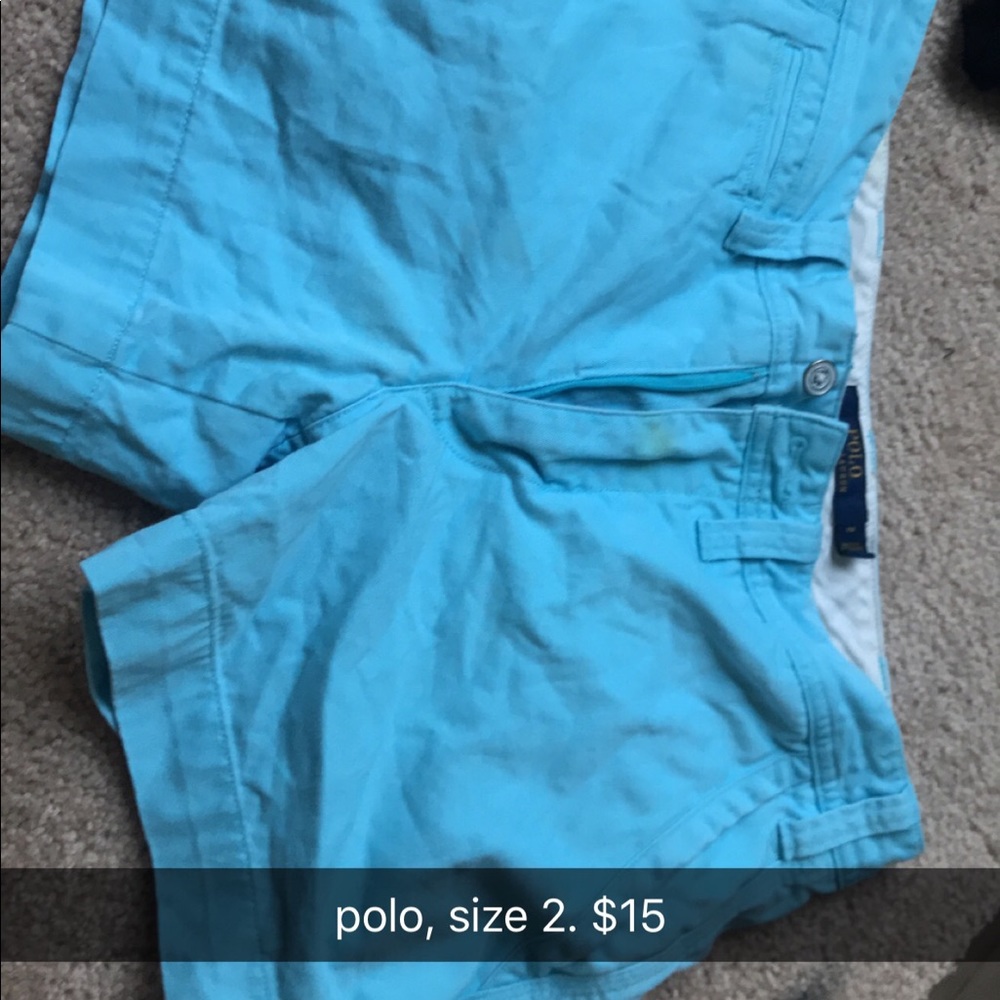 polo shorts
